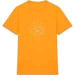 T-shirt Unisexe épais - L'œil doré sur motif céleste