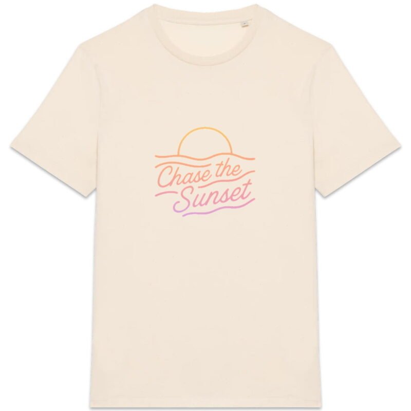 T-shirt Unisexe épais - Chase the Sunset