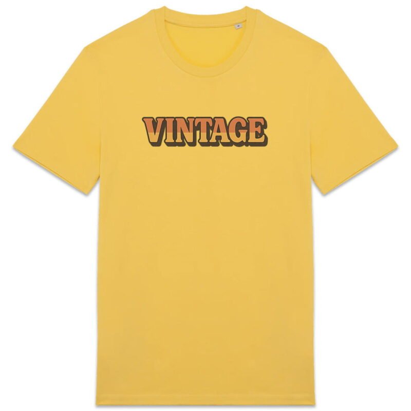 T-shirt Unisexe épais - Style Vintage Écrit