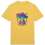 T-shirt Unisexe épais : OVNI Aspirateur de Milkshake Fraise