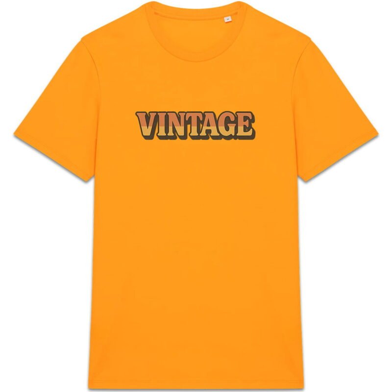 T-shirt Unisexe épais - Style Vintage Écrit