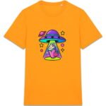 T-shirt Unisexe épais : OVNI Aspirateur de Milkshake Fraise