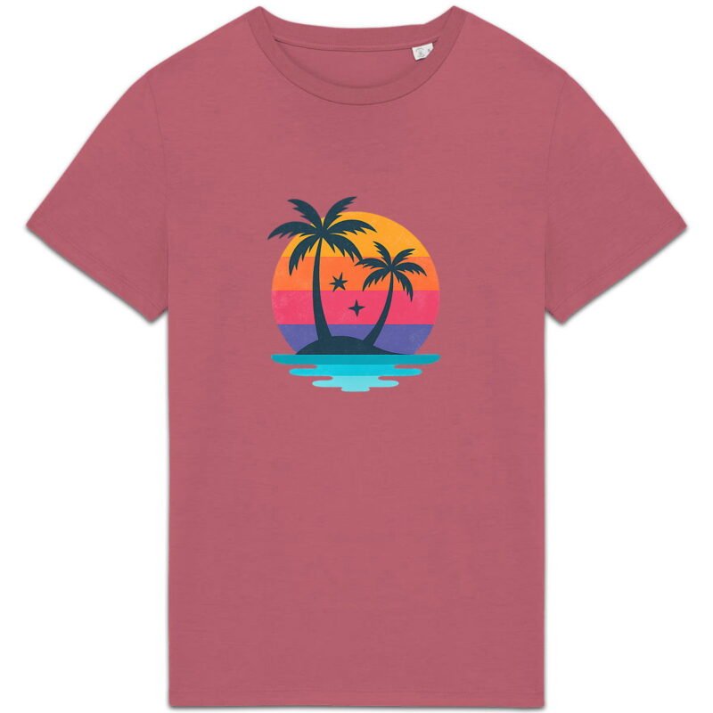 T-shirt Unisexe épais - Plongez dans des couleurs rétro avec style