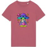 T-shirt Unisexe épais : OVNI Aspirateur de Milkshake Fraise