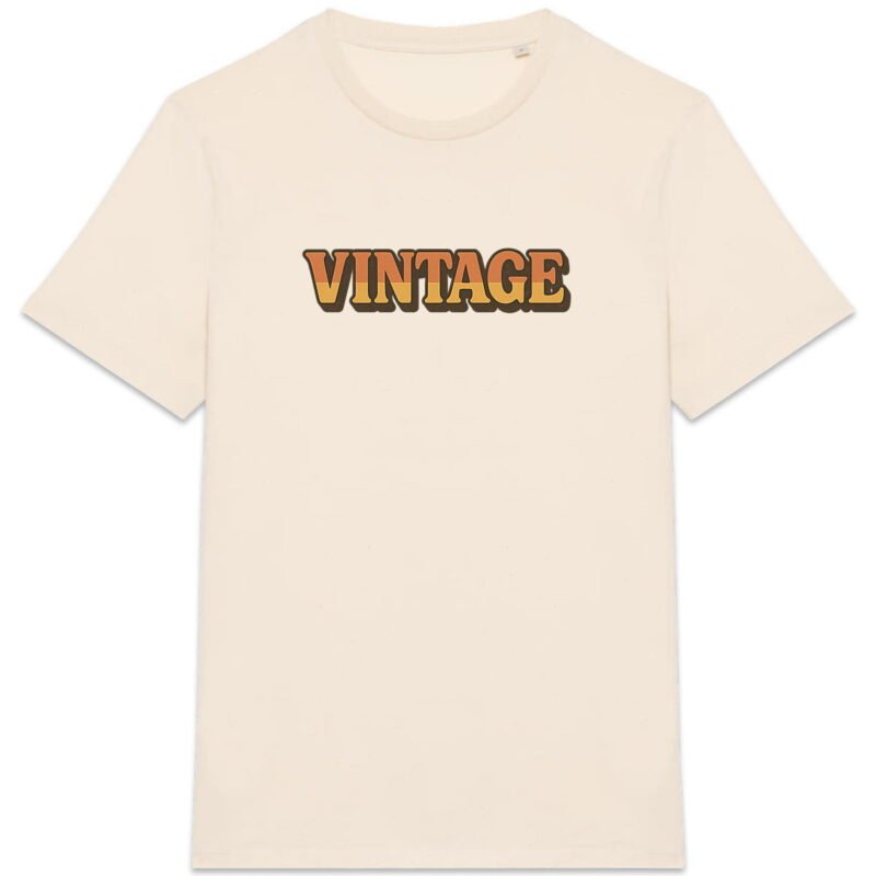 T-shirt Unisexe épais - Style Vintage Écrit