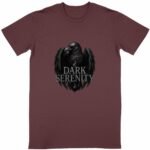 T-shirt Unisexe Classique - Dark Serenity avec Corbeau
