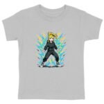 T-shirt Enfant Epais - Énergie Électrisante avec Personnage Unique