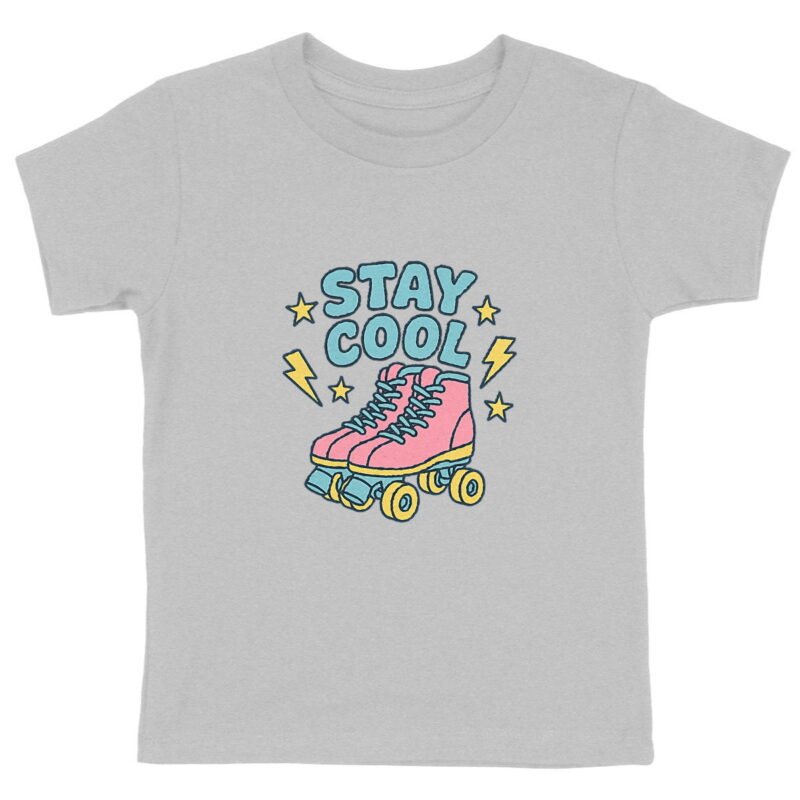 T-shirt Enfant Epais : Rétro et Fun avec STAY COOL