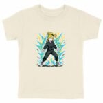 T-shirt Enfant Epais - Énergie Électrisante avec Personnage Unique