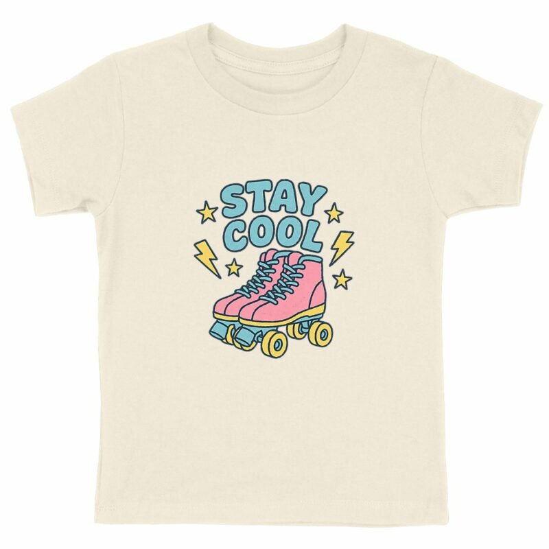 T-shirt Enfant Epais : Rétro et Fun avec STAY COOL