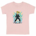 T-shirt Enfant Epais - Énergie Électrisante avec Personnage Unique