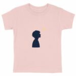T-shirt Enfant Epais - Silhouette Étoilée pour les Petits Rêveurs