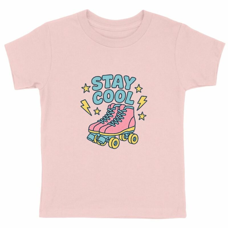 T-shirt Enfant Epais : Rétro et Fun avec STAY COOL