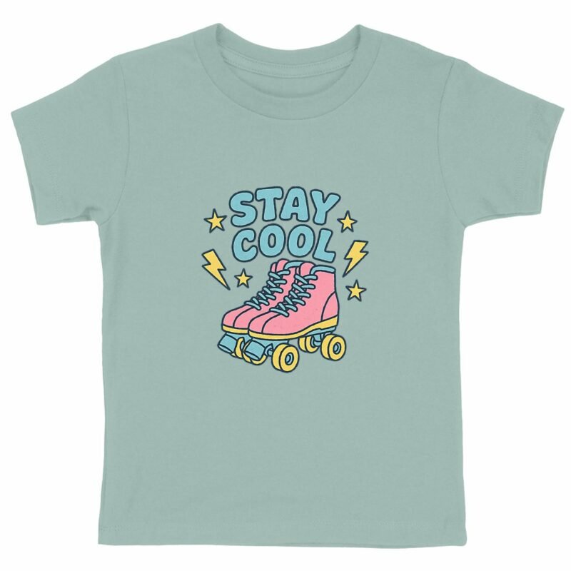 T-shirt Enfant Epais : Rétro et Fun avec STAY COOL